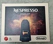 Nespresso Essenza Mini Coffee Machine, Red, Brand New Boxed