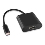 Xclio USB- C to HDMI2.0b Adapter Cable (female), Connects MacBook/ChromeBook 4K@