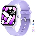 HENGTO Fitness Tracker Montre pour Enfants, Montre Intelligente étanche IP68 avec 19 Modes de Sport, podomètre, Moniteur de Sommeil, Excellent Cadeau pour Filles Adolescents 6-16 (Mauve)