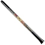 Meinl Percussion Synthetic Series Didgeridoo - 51 inches / 130 cm large Didgeridoo - D Tuning - Plastic, Multicolored (SDDG1-BK)