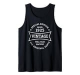 100th Birthday 100 Years Old Born in 1925 One hundred years Tank Top