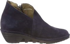 Fly London Women's PORO893FLY Ankle Boots, Blue (Navy 004), 2.5 UK