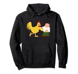 Family Guy Peter & Chicken Fighting Pullover Hoodie