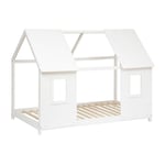 Lit Cabane Pour Enfant Fenêtre Blanc 90x190 Atmosphera For Kids