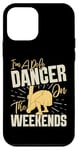 Coque pour iPhone 12 mini Pole Dancer les Highland Games le week-end : Caber Toss