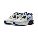 Chaussures Nike Air Max 90 dv3607 100 Blanc Ltr Blanc Original Neuf Sportif