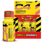 C4 Original Pre Workout Shot | Millions Strawberry Flavour Energy Shots, 12 x 60ml Bottles | Sugar Free Energy Drink with 150g Caffeine, Beta Alanine, L Arginine, Vitamin B6, Vitamin B12, Amino Acids