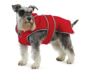 Ancol Muddy Paws All Weather Stormguard Coat . Poppy Red.Size Large ( Length 50cm, up to 79cm girth)