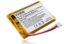 vhbw Li-Ion batterie 500mAh (3.7V) pour combiné téléphonique téléphone fixe Alcatel Versatis Slim 300 remplace 5-2762, 5-2770, SL-422943