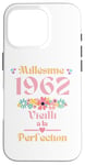 Coque pour iPhone 16 Pro 63 ans femme 1962 idée cadeau anniversaire drôle humour mam