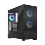 Fractal Design Pop Air RGB Tempered Glass Mid Tower Case Black - FD-C-POR1A-06