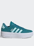 adidas Sportswear Junior Vl Court Bold Trainers - Blue, Blue, Size 3.5 Older