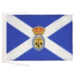 AZ FLAG Drapeau Santa Cruz de Tenerife 45x30cm - PAVILLON iles Canaries - Canarias 30 x 45 cm Haute qualité