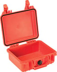 Peli Valise antichoc, IP67 étanche à l'eau et à la poussière, Capacité de 4L, fabriqué aux États-Unis, sans mousse, Couleur: Orange 1200-001-150E