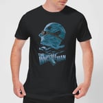 Universal Monsters The Invisible Man Illustrated Men's T-Shirt - Black - 4XL