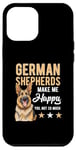 Coque pour iPhone 12 Pro Max Berger allemand race berger allemand berger allemand me rendre heureux