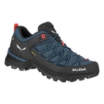 Salewa Femme WS MTN Trainer Lite GTX Chaussures Basses de Trekking et de randonnée, Java Blue Black, 42.5 EU