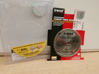 TREND 115MM 4T CEMENT FIBRE BOARD DIAMOND DEWALT DCS571 SAW BLADE PCD/FSB/1154