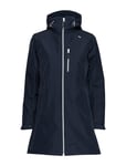 Helly Hansen W Long Belfast Jacket Blå