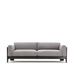 Knoll - Bastiano 3-sits soffa 250 cm, Tyg: Kat. B - Knoll Velvet - K78471 - Soffor - Tobia Scarpa - Silver