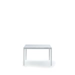 Vitra Plate table soffbord 41x41 cm Marmor-Vita aluminiumben