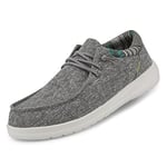 Hey Dude Homme Paul MOC Toe Shoes, Chambray Grey, 41 EU