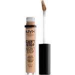 NYX Professional Makeup Facial make-up Peitevoide Can't Stop Won't Stop Contour Concealer 09 Medium Olive 3,5 ml ()