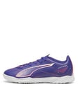 Puma Mens Ultra 5 Astro Turf Football Boots-White, Purple, Size 6, Men