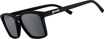 Goodr Sunglasses Get On My Level Black, OneSize