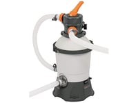 Bestway 58515-2, Sandfilterpump, Grå, Vit, Ovanmarkspool, Rund, 3,2 Cm, Kina