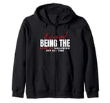 Funny It’s Weird Being The Greatest Malawian Of All Time Zip Hoodie