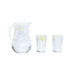 1/12  Miniature Accessories  Lemonade Kettle Cup Set Simulation Drink Model6256