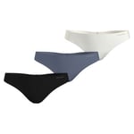 Calvin Klein Trosor 3P Invisible Thong Panties Flerfärgad X-Large Dam