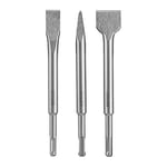 Ryobi RAKSPC03 SDS+ Chisel Bits (3 Piece)