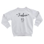 Sweatshirt Enfant J'adore 85 Vendee Departement France Region