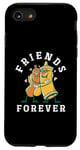 Coque pour iPhone SE (2020) / 7 / 8 Hot-dogs Mustard Love de Friends Forever