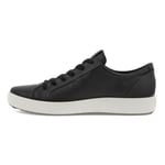 ECCO Soft 7 M, Basket Homme, Noir, 46 EU