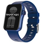 Montre connectée SMARTY STANDING MESH SMARTY 2.0 Silicone Bleu