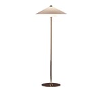 Tecnolumen - Wagenfeld Floor Lamp WSTL 30 - Nickel, Vit - Vit - Skärmlampor