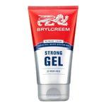 3 x Brylcreem Strong Styling Gel 150ml