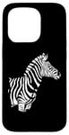 iPhone 15 Pro Cute zebra head in the Sahara Children Men Women Zebra Case