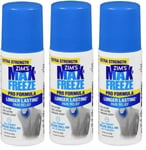 Zim’s Max-Freeze Pro Formula Roll-On Pain Relief 3 Oz X 3 Packs