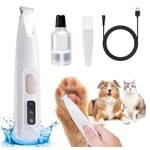 Pet Micro Precision Trimmer, 2024 Ny Uppgradering Hundtass Trimmer med LED-ljus 150 one size