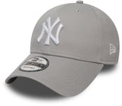 New York Yankees New Era 9Forty League Essential Grey Baseball Cap