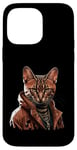 Coque pour iPhone 14 Pro Max Orange Bengale Chat Voyou Chat Gangster Chat Gangster Life