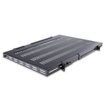 StarTech Server Rack Shelf - 1U - Adjustable Mount Depth - Heavy Duty - rack-hylle - 1U