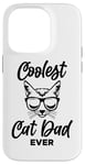 Coque pour iPhone 14 Pro Le papa le plus cool des chats