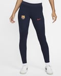 Nike Women's F.C. Barcelona Strike Elite ADV Football jogger Sz S DM2698-451