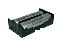 Mpd Bk-18650-Pc4 Batterihållare 2X 18650 Push-Through Montering Tht (L X B X H) 77,7 X 40,21 X 21,54 Mm