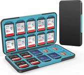 Rangement Carte mémoire pour Carte SD et Carte Micro SD,Etui Carte SD SDHC SDXC avec 20 emplacements pour Cartes SD et 20 emplacements pour Cartes Micro SD(Q163)